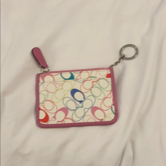 Coach zippered card holder - Picture 2 of 3